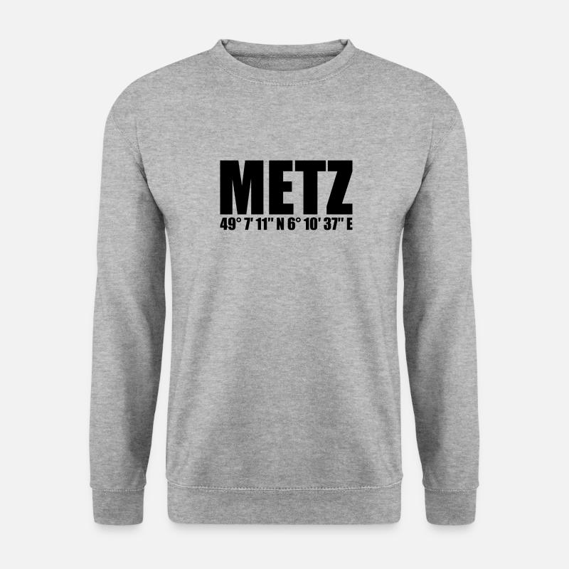 Metz Coordinates - Unisex Sweatshirt - salt & pepper