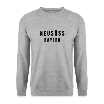 Königs Wusterhausen Brandenburg - Sweat-shirt Unisexe - gris chiné - Devant - Alina (178cm) & Michal (187cm)