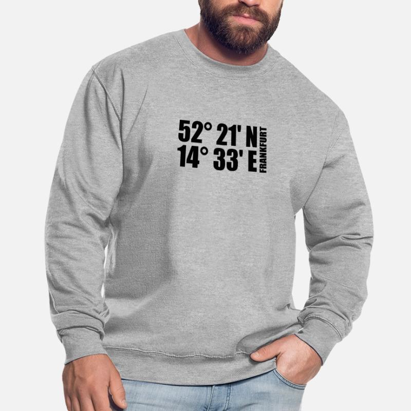 Frankfurt (Oder) coordinates Unisex Sweatshirt