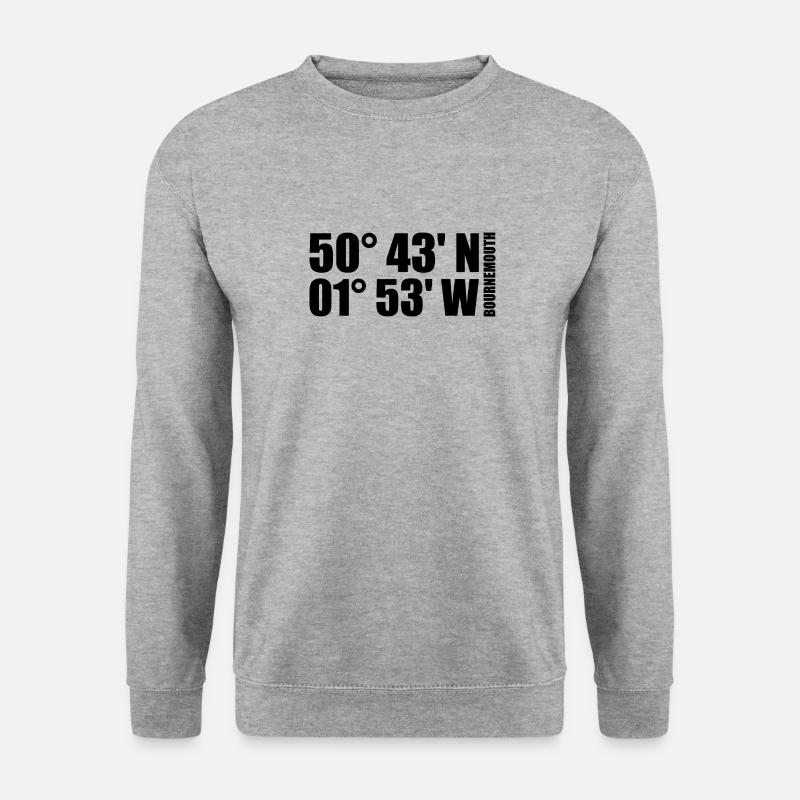 Bournemouth Coordinates - Unisex Sweatshirt - salt & pepper