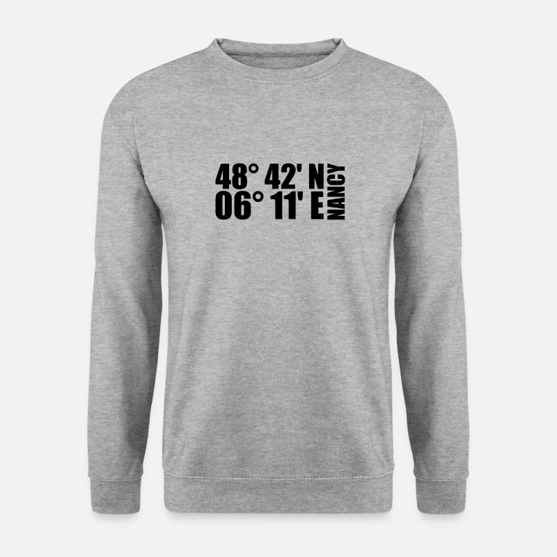 Nancy Coordinates - Unisex Sweatshirt - salt & pepper