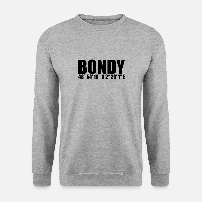Bondy coordinates - Unisex Sweatshirt - salt & pepper