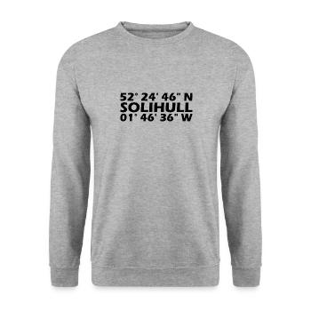Solihull coordinates - Unisex Sweatshirt - salt & pepper - Front - Alina (178cm) & Michal (187cm)
