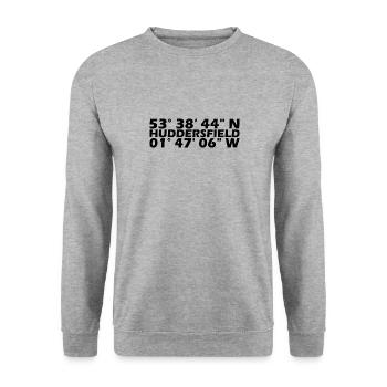 Huddersfield coordinates - Unisex Sweatshirt - salt & pepper - Front - Alina (178cm) & Michal (187cm)