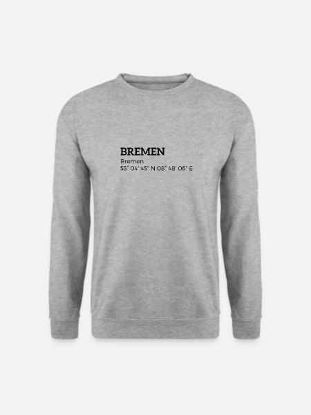 Brême Brême coordonnées - Sweat-shirt Unisexe - gris chiné