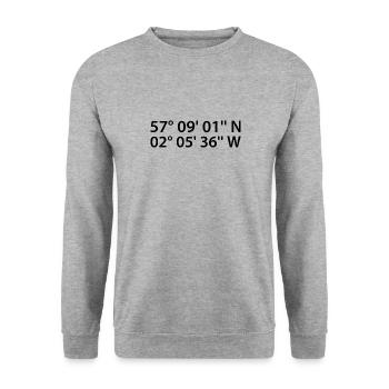 Aberdeen coordinates - Unisex Sweatshirt - salt & pepper - Front - Alina (178cm) & Michal (187cm)