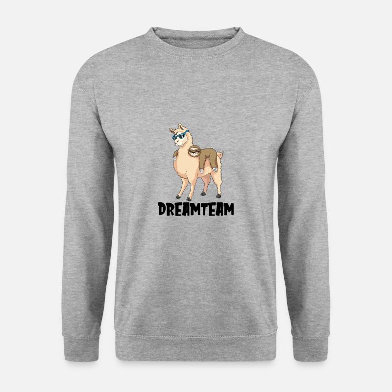 Dreamteam Funny gift - Unisex Sweatshirt - salt & pepper