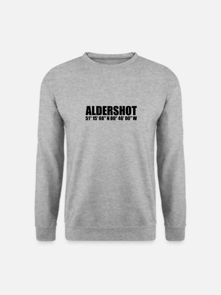 Aldershot coordinates - Unisex Sweatshirt - salt & pepper