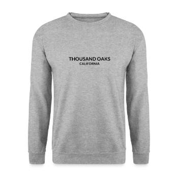 Thousand Oaks, California, USA - Unisex Sweatshirt - salt & pepper - Front - Alina (178cm) & Michal (187cm)