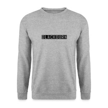 Blackburn Airport Sign - Unisex Sweatshirt - salt & pepper - Front - Alina (178cm) & Michal (187cm)