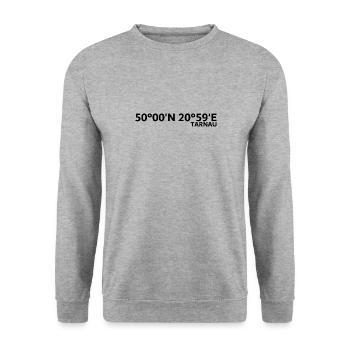 Tarnau coordinates - Unisex Sweatshirt - salt & pepper - Front - Alina (178cm) & Michal (187cm)
