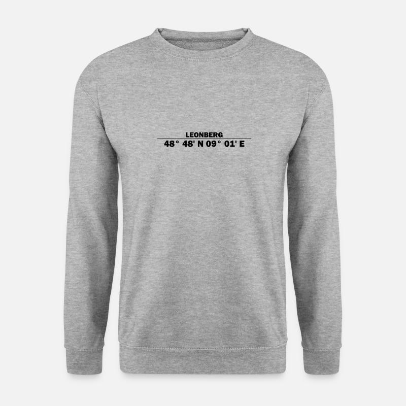 Leonberg coordinates - Unisex Sweatshirt - salt & pepper
