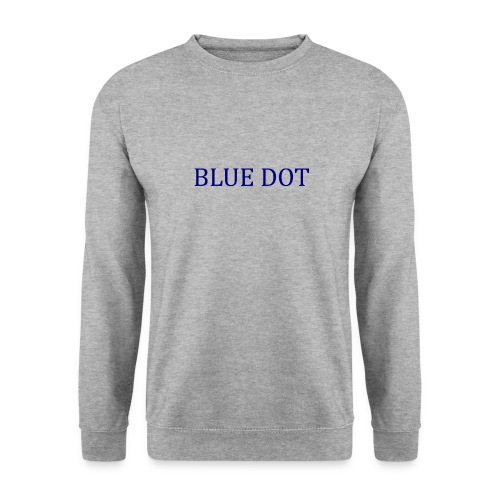 Blue Dot Text - Unisex Sweatshirt