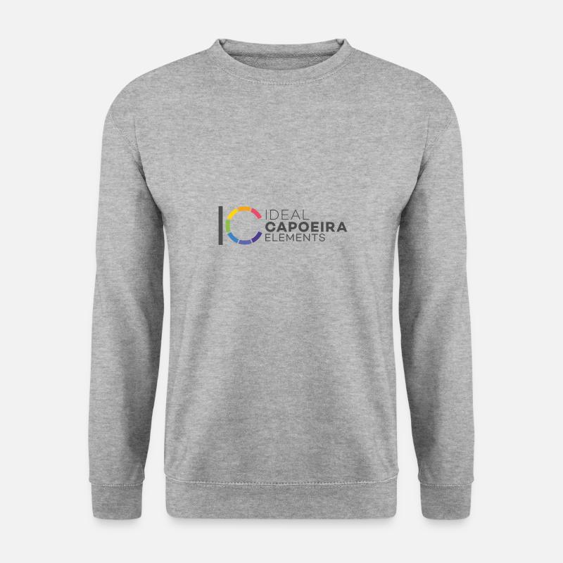 Ideal Capoeira Elements - Unisex Pullover - Weißgrau meliert