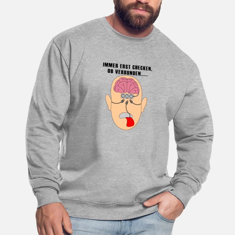 Brain Sockets Cable Control Turn Off Unisex Sweatshirt