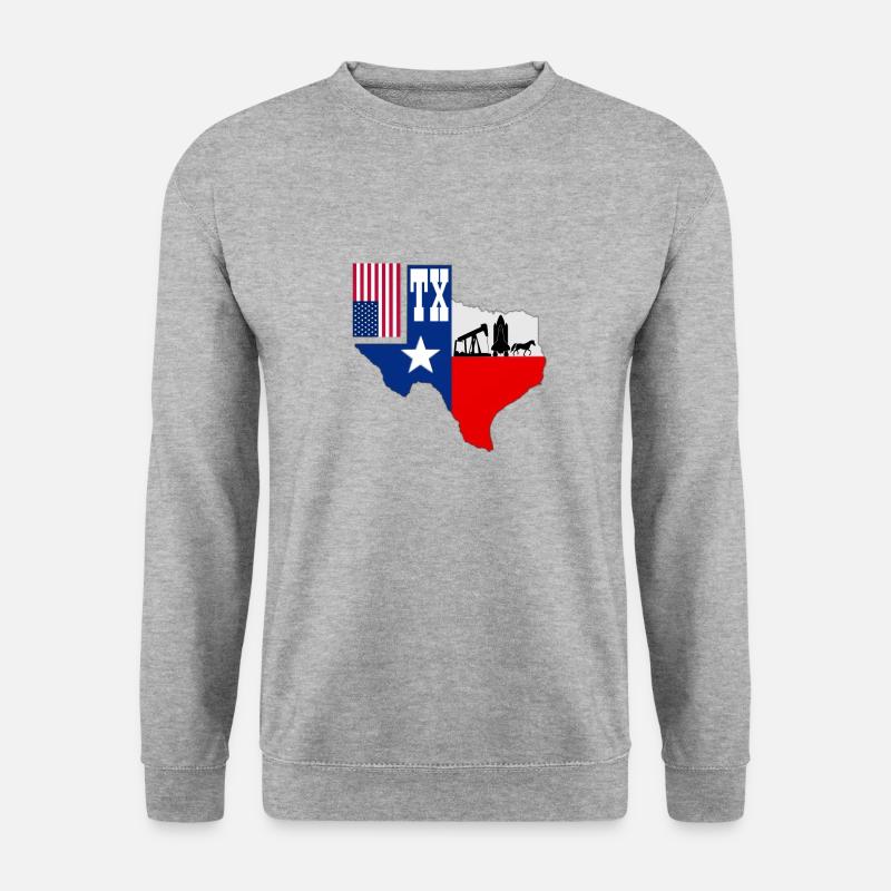 Texas - Unisex Sweatshirt - salt & pepper