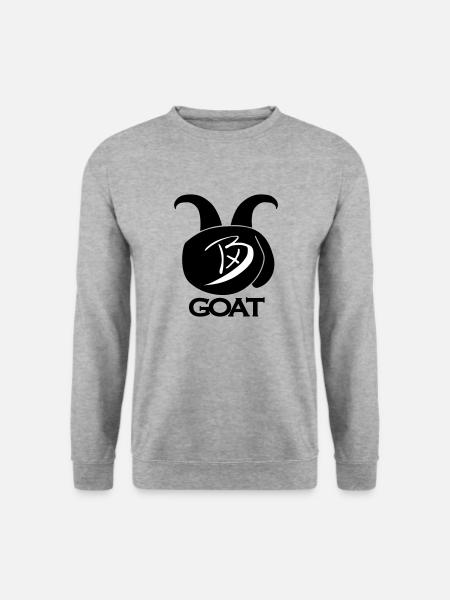 Boxing GOAT - Unisex Pullover - Weißgrau meliert