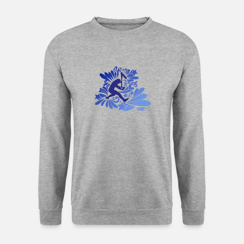 Scooter power - Unisex Pullover - Weißgrau meliert