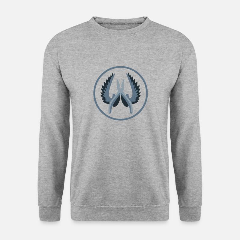 CT csgo - Unisex Pullover - Weißgrau meliert