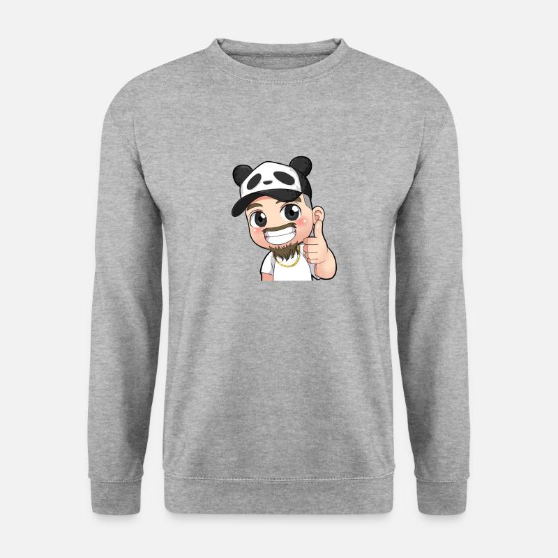 Salva Avatar - Unisex Pullover - Weißgrau meliert