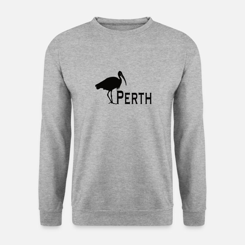 Bin Chicken Perth - Unisex Sweatshirt - salt & pepper