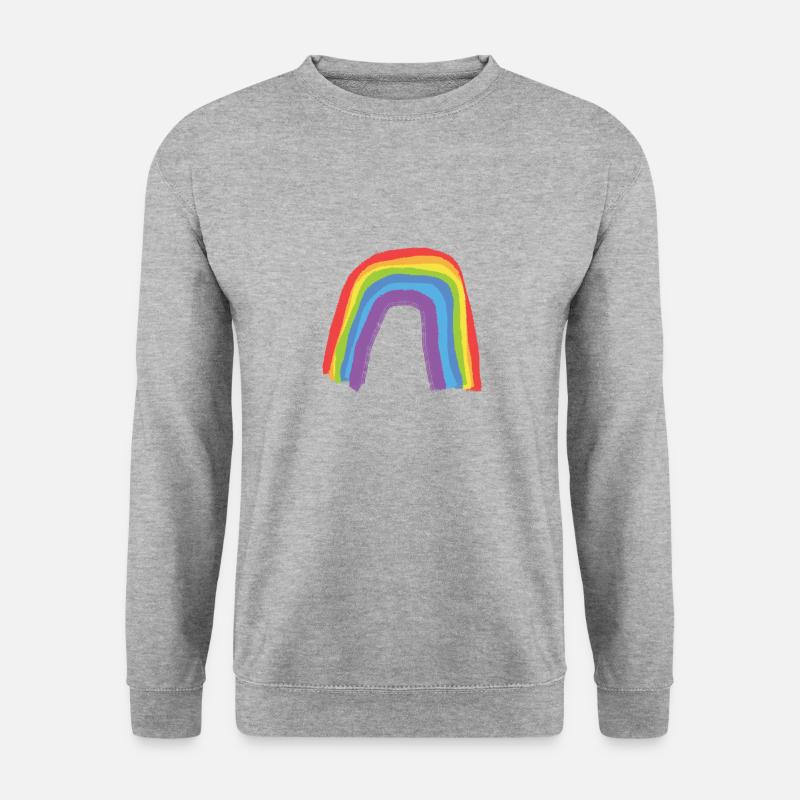 rainbow - Unisex Sweatshirt - salt & pepper