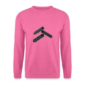 Design geometrischer Formen - Unisex Pullover - Pink - Vorne