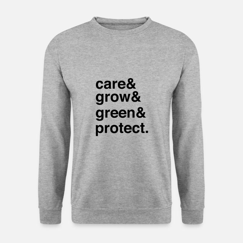 Nature Protection - Unisex Pullover - Weißgrau meliert