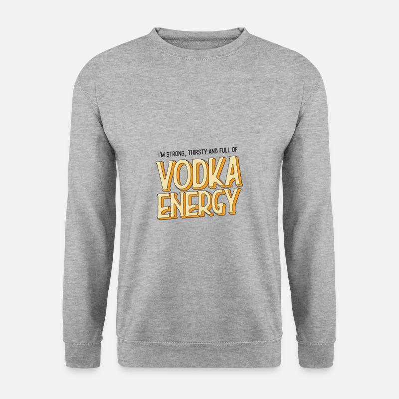 Alcool de soleil d'été - Sweat-shirt Unisexe - gris chiné