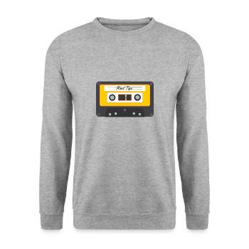 Vieille cassette - Sweat-shirt Unisexe - gris chiné - Devant - Alina (178cm) & Michal (187cm)