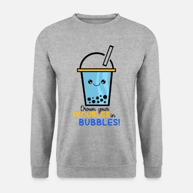Bubble Tea - Unisex Sweatshirt - salt & pepper