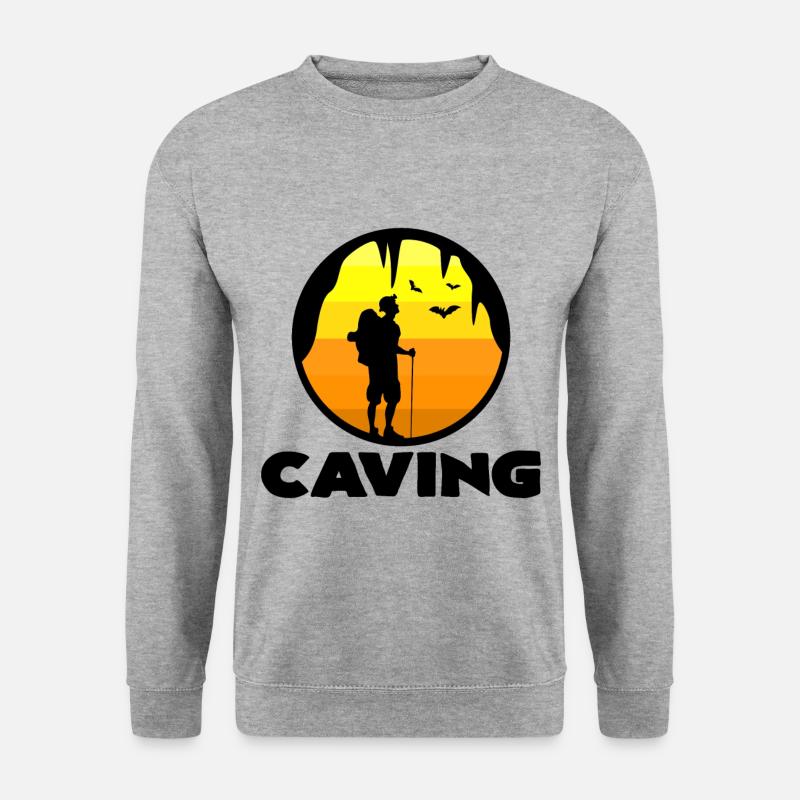 Caving - Unisex Sweatshirt - salt & pepper