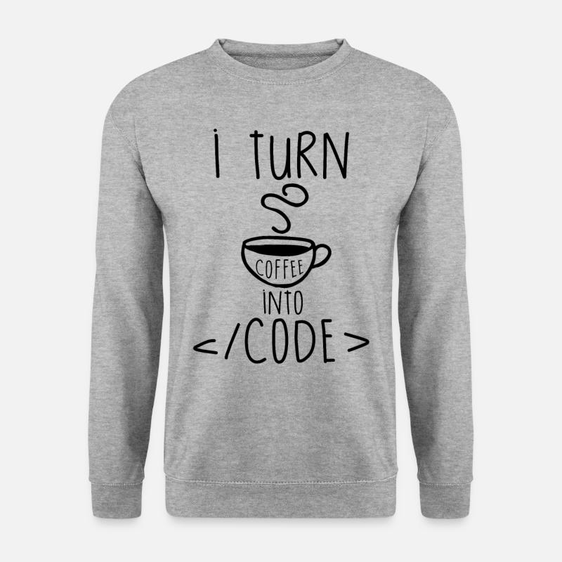programmer - Unisex Sweatshirt - salt & pepper