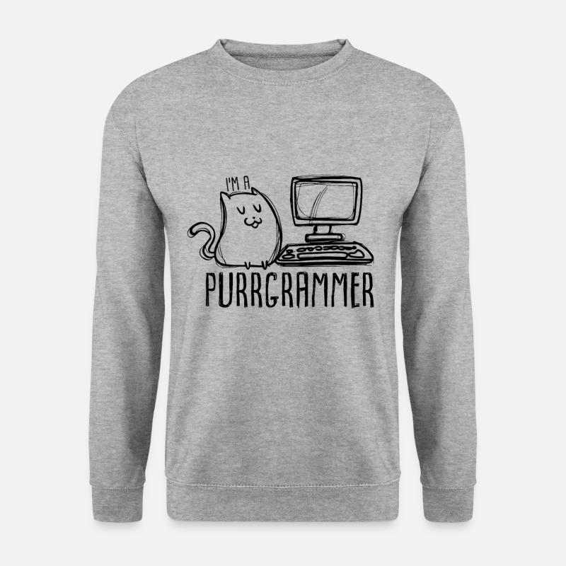 programmer - Unisex Sweatshirt - salt & pepper
