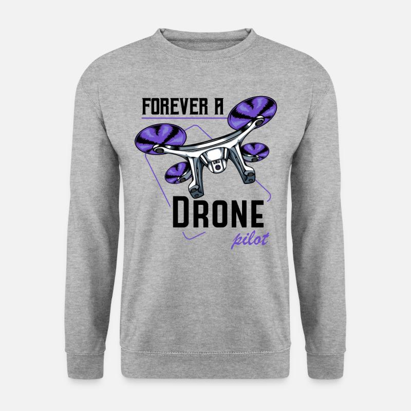 drones - Unisex Sweatshirt - salt & pepper