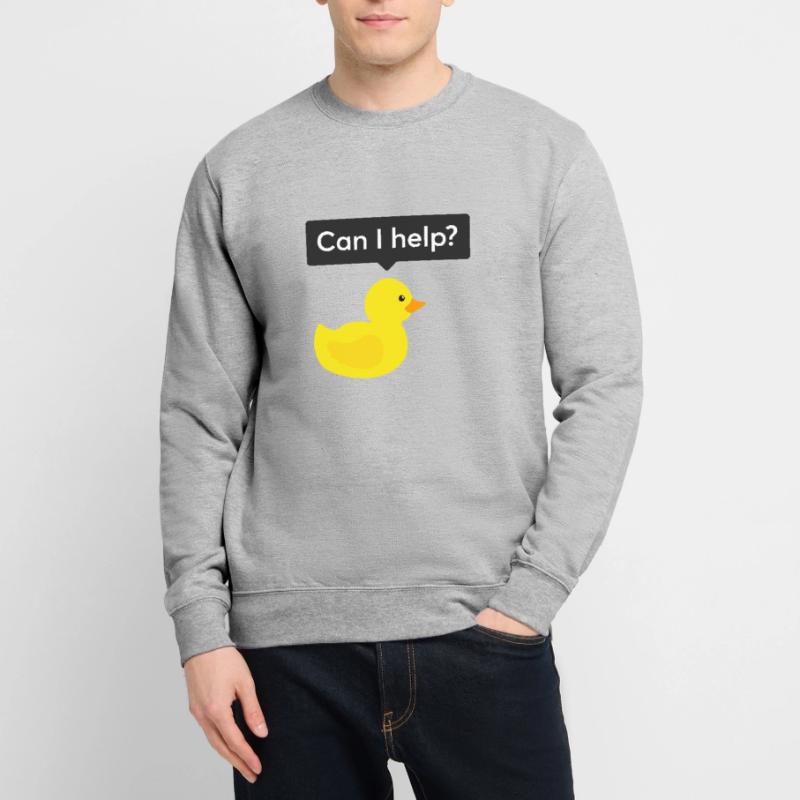 Programmierer Gummiente Debugging Unisex Pullover