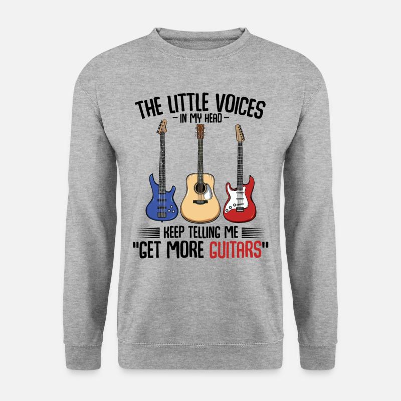 guitars - Unisex Sweatshirt - salt & pepper