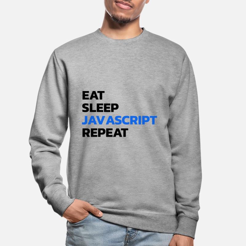 Programmer developer Javascript Unisex Sweatshirt