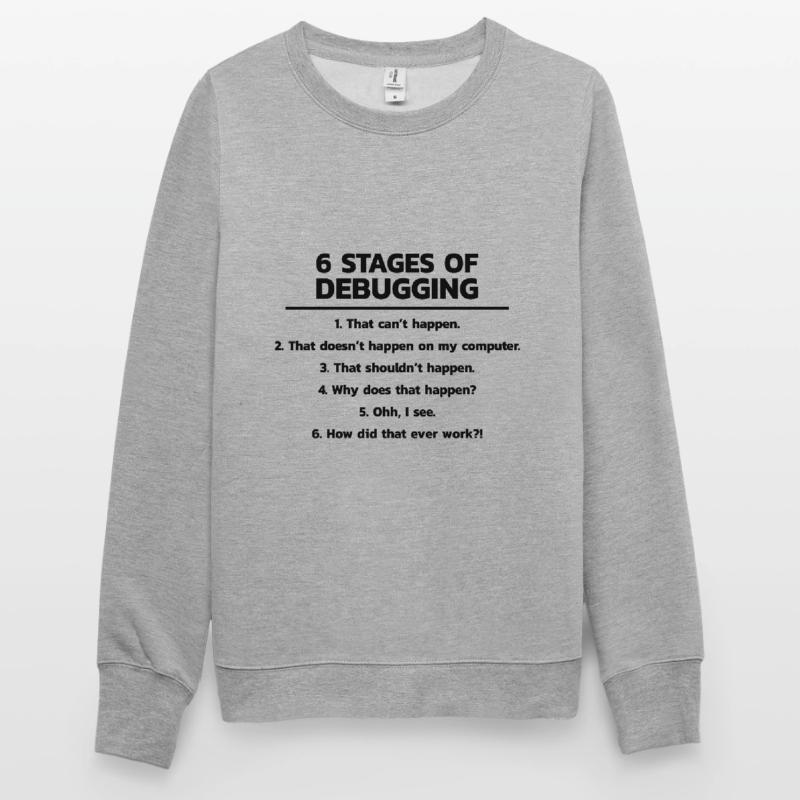 Programmierer Debugging Debug Unisex Pullover