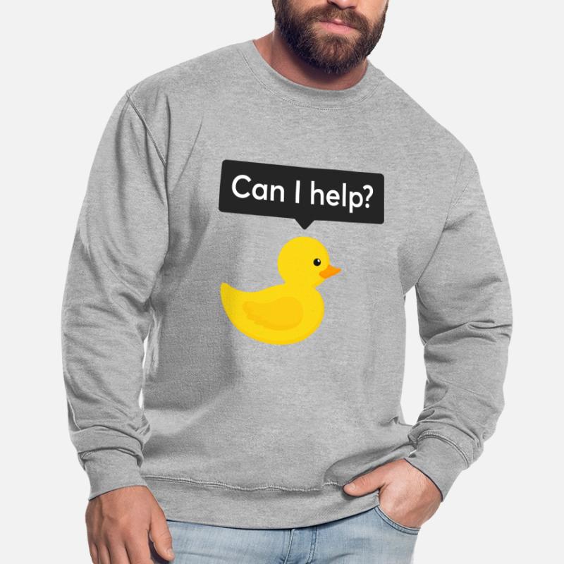 Programmierer Gummiente Debugging Unisex Pullover