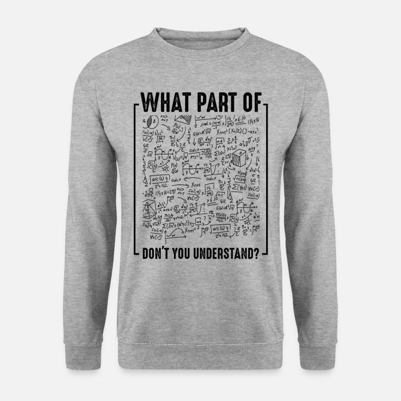 Physiker - Unisex Pullover - Weißgrau meliert