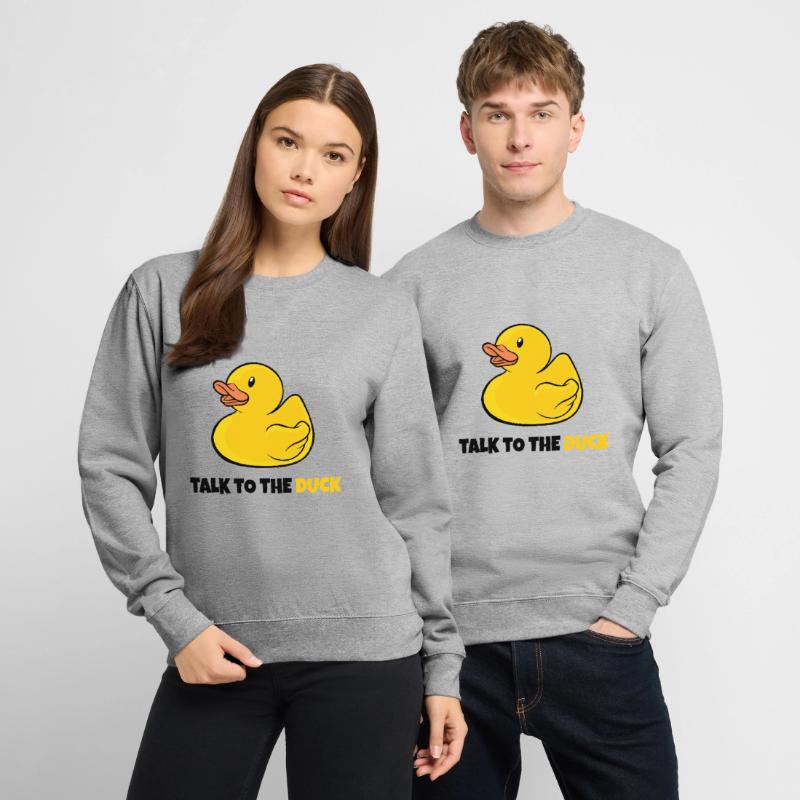 Programmierer Gummiente Debugging Unisex Pullover
