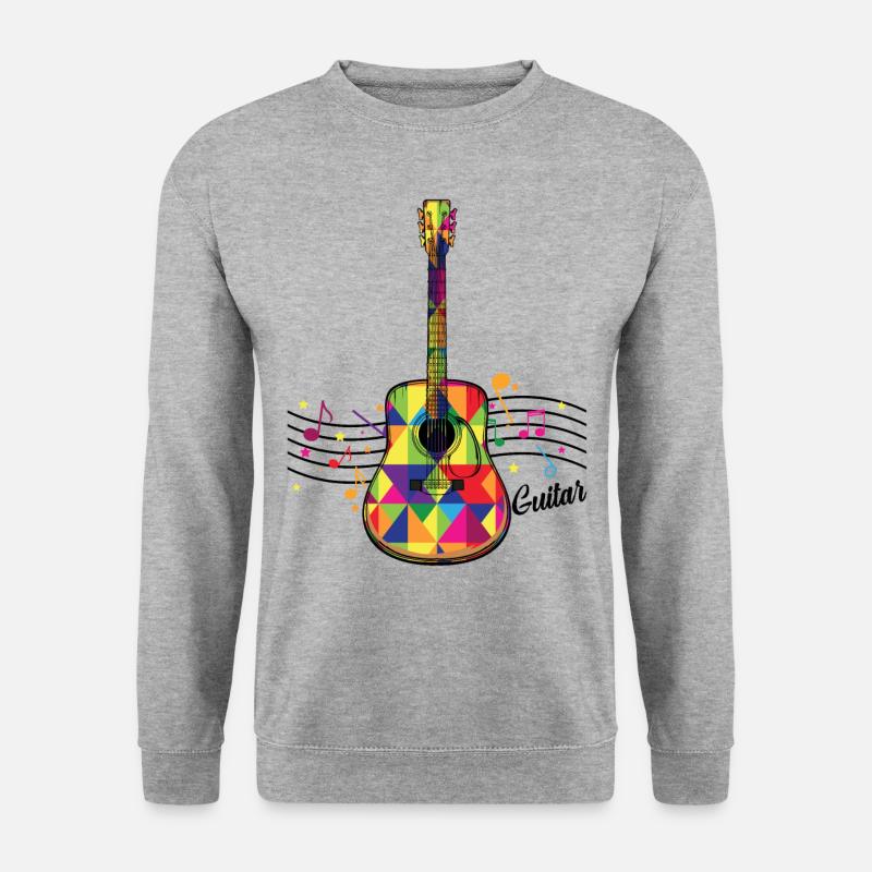 guitar - Unisex Sweatshirt - salt & pepper