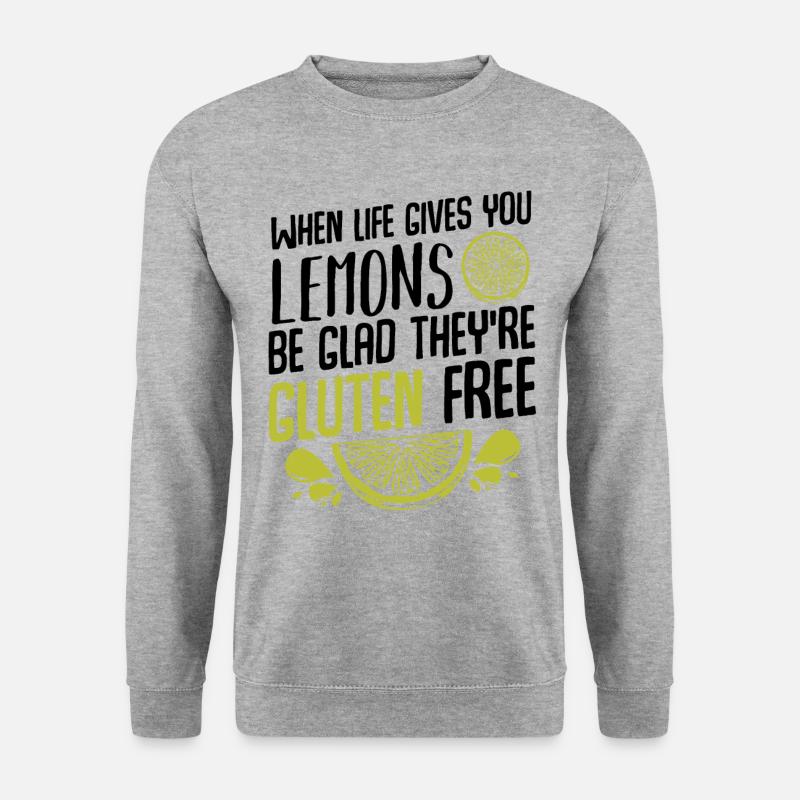 Lemon fruit - Unisex Sweatshirt - salt & pepper