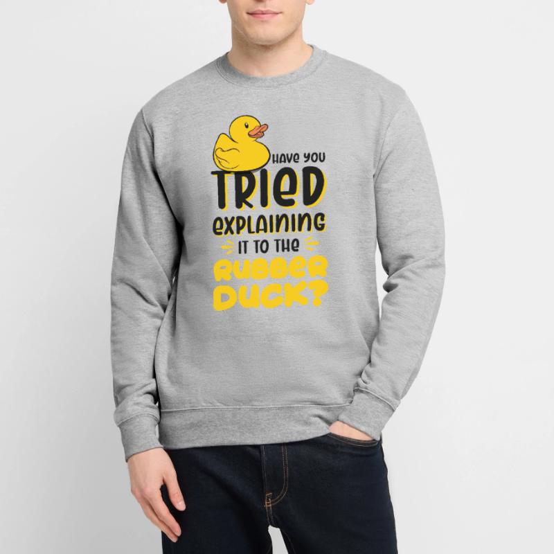 Programmeur Programmation Canard Caoutchouc Canard Sweat-shirt Unisexe