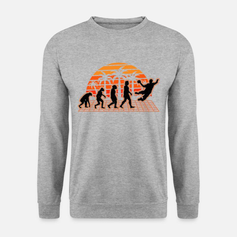 Handballer Evolution Sunset Handball - Sweat-shirt Unisexe - gris chiné