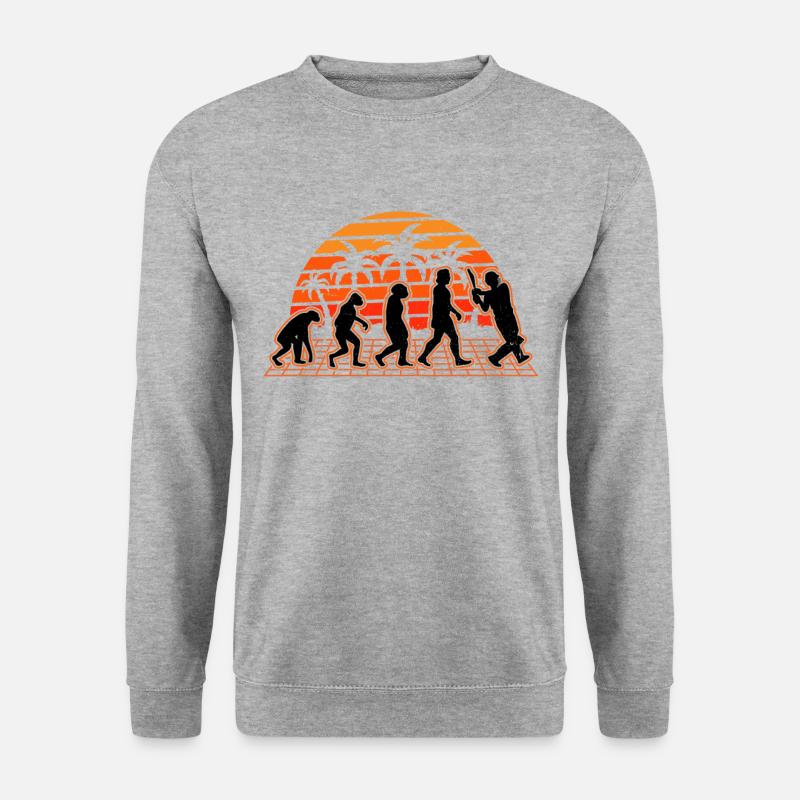 Cricket Evolution Sunset Cricketer - Sweat-shirt Unisexe - gris chiné