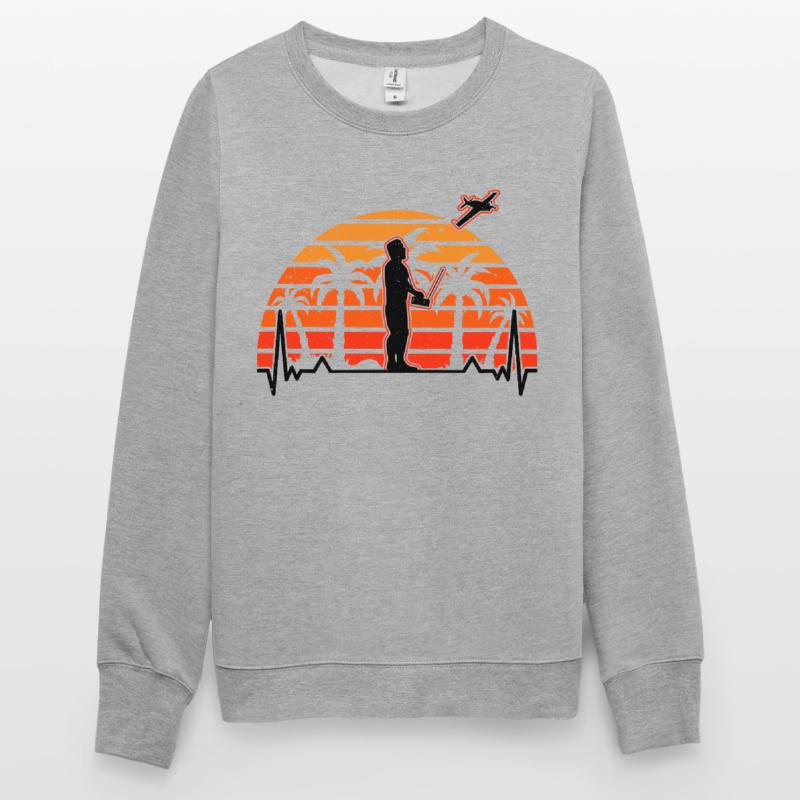 Modèle d’avion Evolution Modèle d’avion Modéliste De modèle Sweat-shirt Unisexe