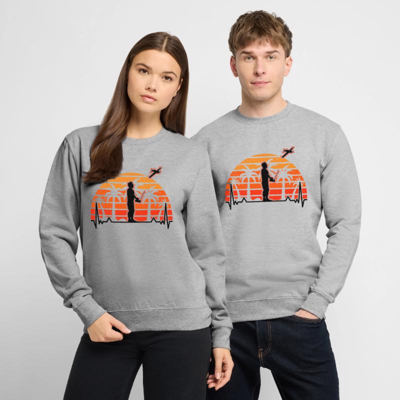 Modellflugzeug Evolution Modellflieger Modellbauer Unisex Pullover