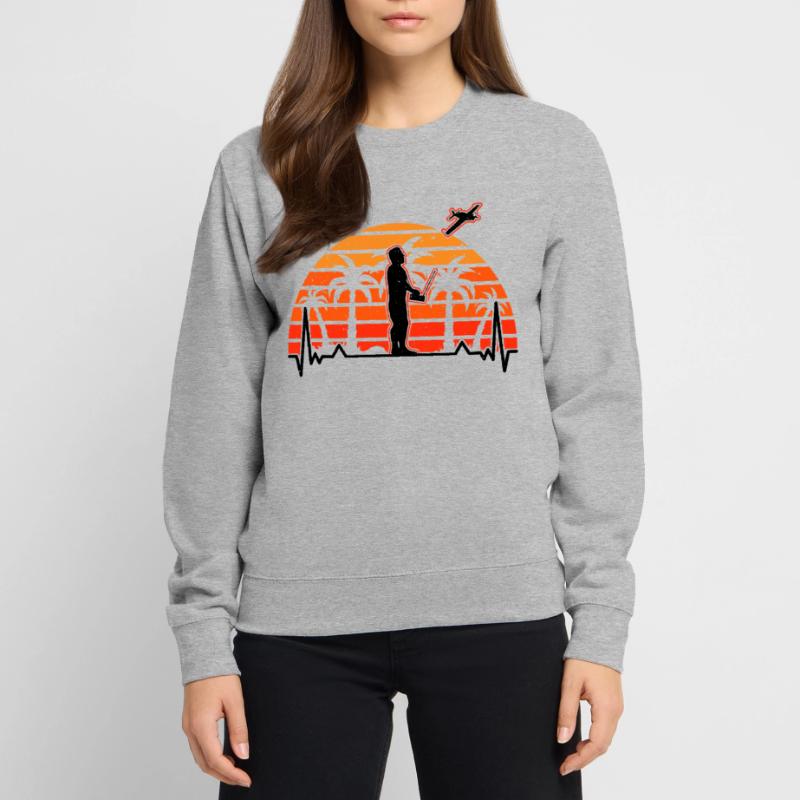Modellflugzeug Evolution Modellflieger Modellbauer Unisex Pullover